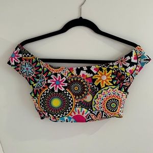 Apollo Swim Geometric Bikini Top